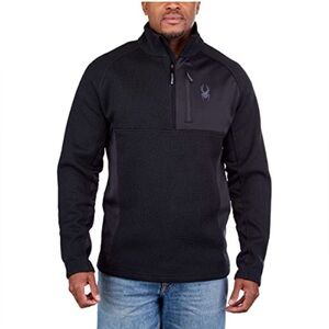 Spyder Men’s Gait Half Zip Jacket  Black L